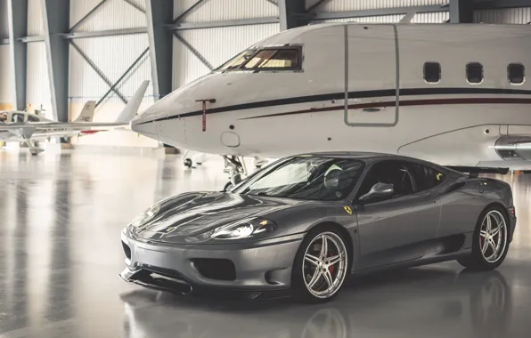 Ferrari, 360, Airplane, Modena