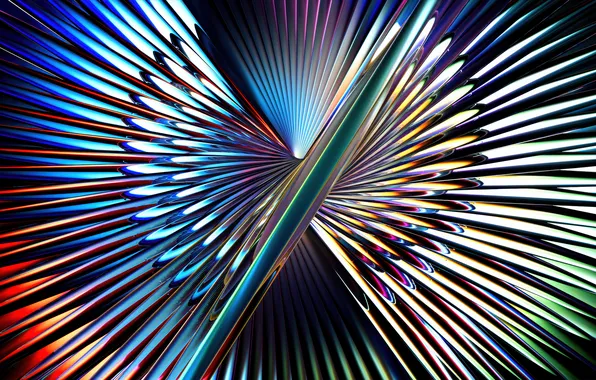 Картинка Абстракция, Abstract, digital art, цифровое искусство, Оптическая иллюзия, Optical illusion