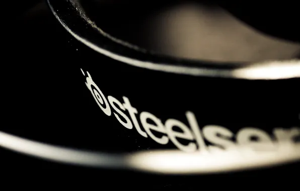Обои дуга, наушники, black, siberia, steelseries, стилсериес, сиберия ...