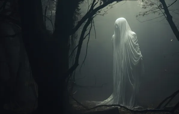 Dark, ghost, creepy