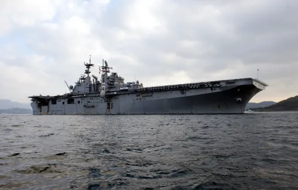 Картинка оружие, корабль, USS Bonhomme Richard