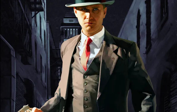 Картинка Game, L.A. Noire, Rockstar Games, Thevideogamegallery.com