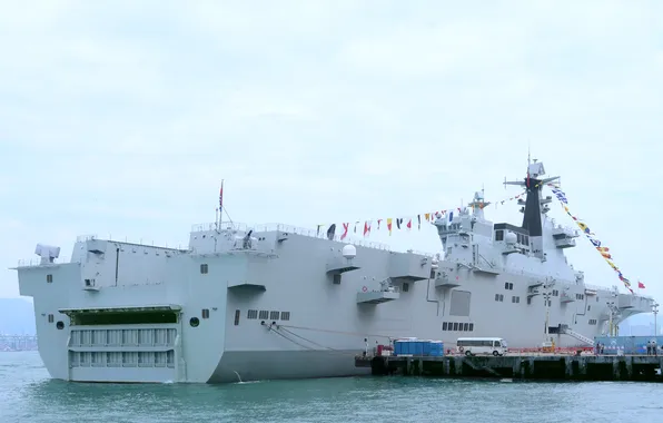 Китай, универсальный десантный корабль, Hainan, тип 075
