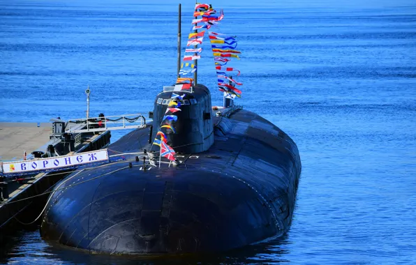 Причал, субмарина, воронеж