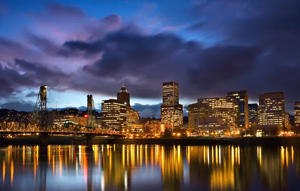 Картинка город, USA, Oregon, Portland, сity