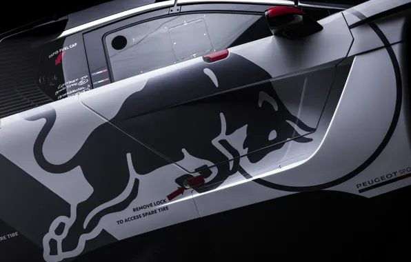 Машина, Peugeot, Red Bull, Rally, Dakar, Дакар, Внедорожник, Ралли