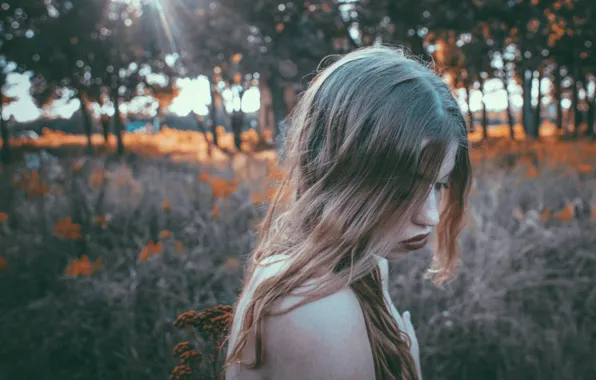 Девушка, природа, Daria