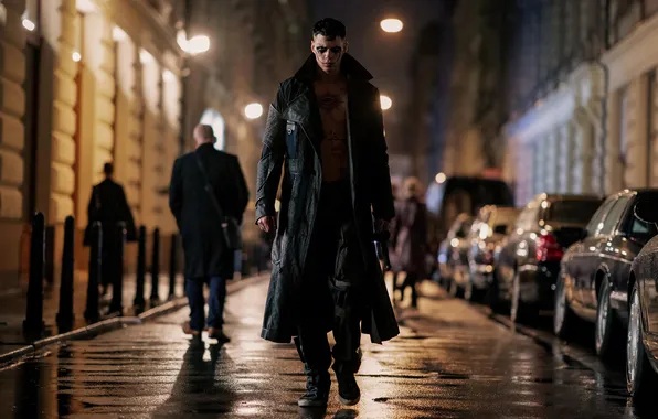 Ночь, город, Ворон, парень, The Crow, The Crow 2024