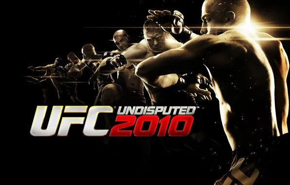 Картинка 2010, бойцы, UFC, UNDISPUNED