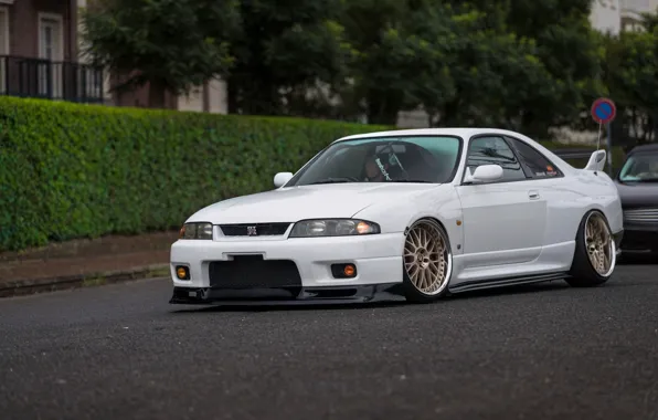 Гонка, nissan, turbo, white, wheels, skyline, ниссан, jdm