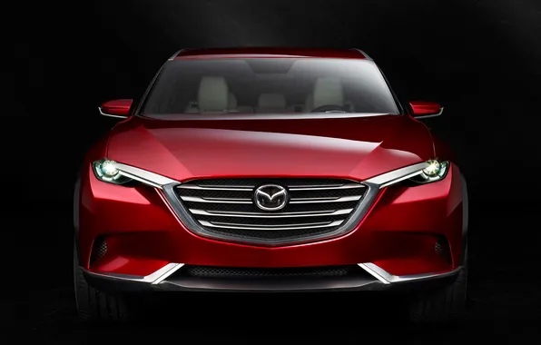 Картинка Concept, морда, концепт, Mazda, мазда, кроссовер, 2015, коеру
