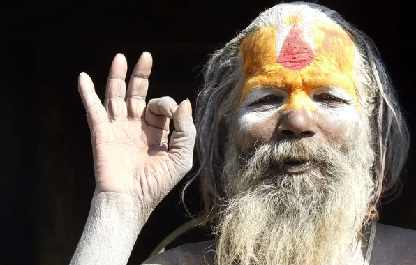 Взгляд, человек, портрет