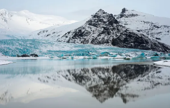 Картинка ice, winter, mountain, iceland