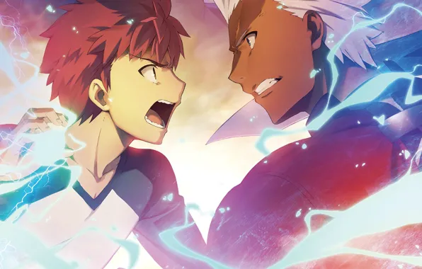 Арчер, Эмия Широ, Fate / Stay Night