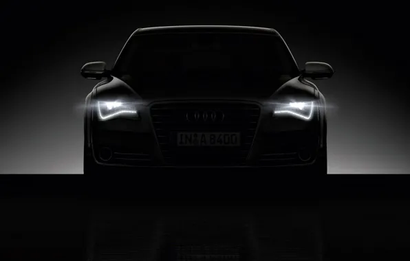 Audi, фары, решетка, Auto