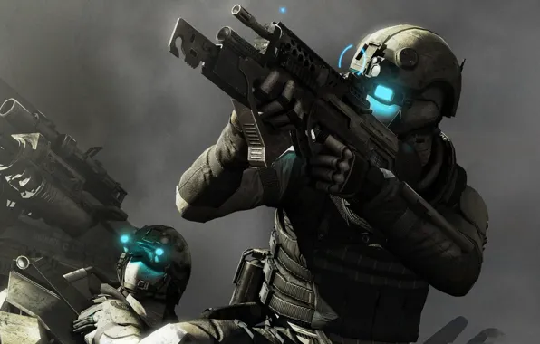 Battlefield, gun, weapon, war, man, fight, battle, rifle