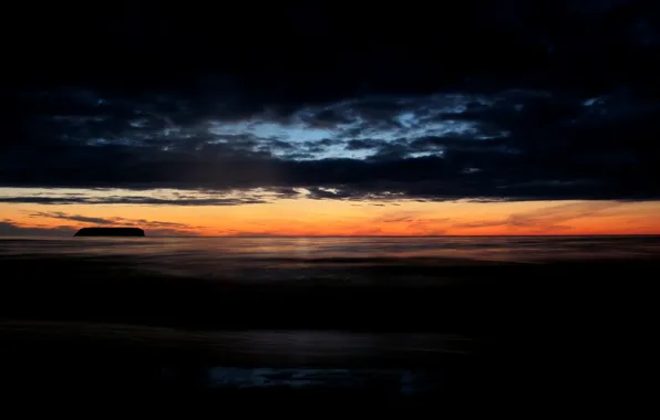 Картинка море, закат, вечер, Пейзаж