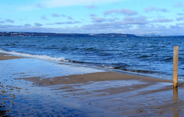 Beach, sea, ocean, water