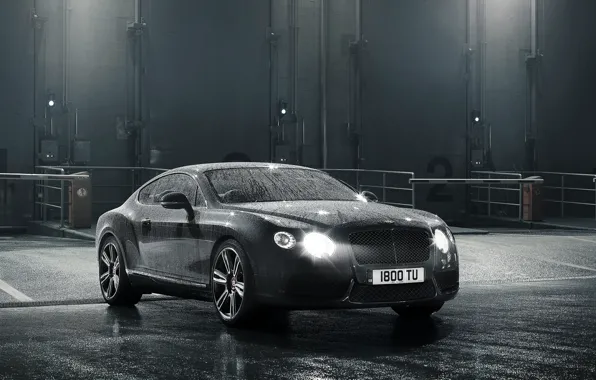 Картинка car, машина, вода, свет, light, water, 2012 Bentley Continental GT V8, 2156x1616
