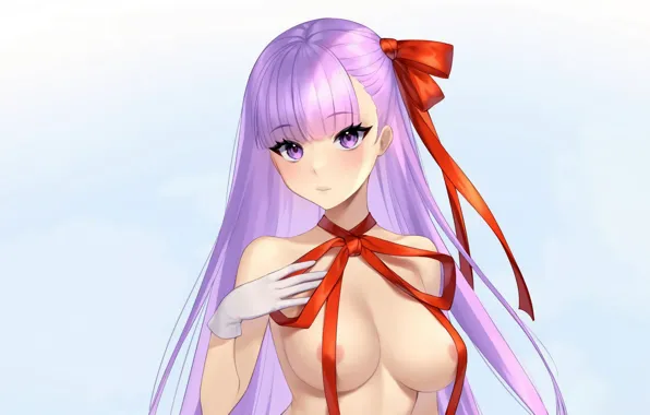 Girl, sexy, long hair, boobs, anime, beautiful, pretty, nude