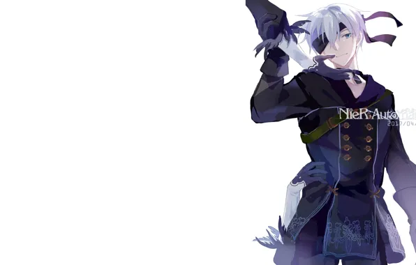 Руки, парень, Nier Automata, YoRHa No 9 Type S