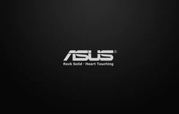 Картинка white, black, heart, Asus, touching, rock solid