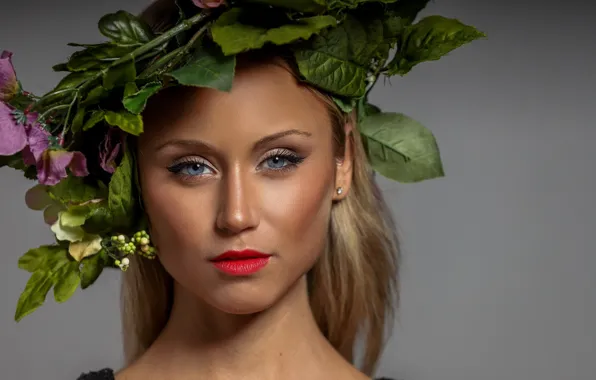 Взгляд, девушка, портрет