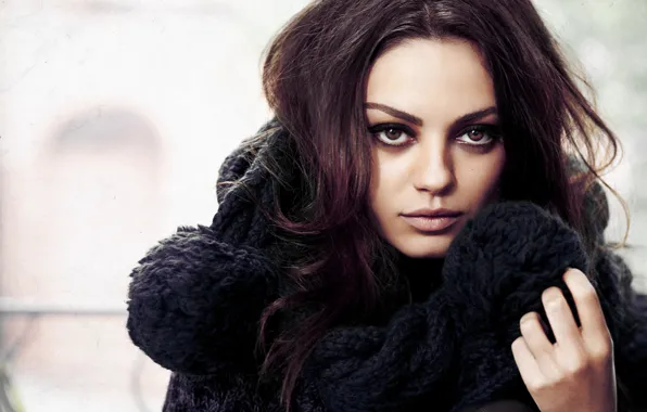 Girl, Brunette, Mila Kunis, Actress