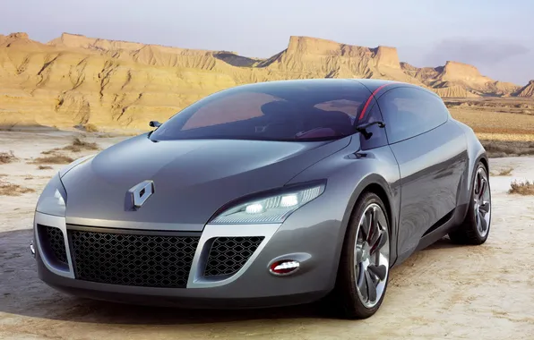 Concept, Renault, концепт-кар, Coupe, Megane