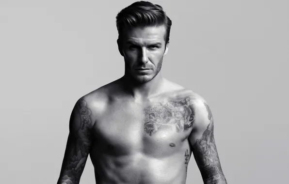 Спортсмен, татуировки, David Beckham, футболист, Дэвид Бекхэм
