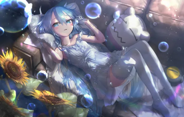 Пузыри, Hatsune Miku, Vocaloid, Вокалоид, Хатсуне Мику, gesoking06