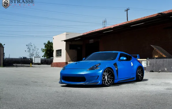 Картинка nissan, wheels, 370z, strasse