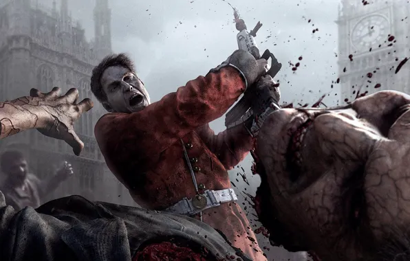 Лондон, Ubisoft, ужасы, Zombi, ZombiU