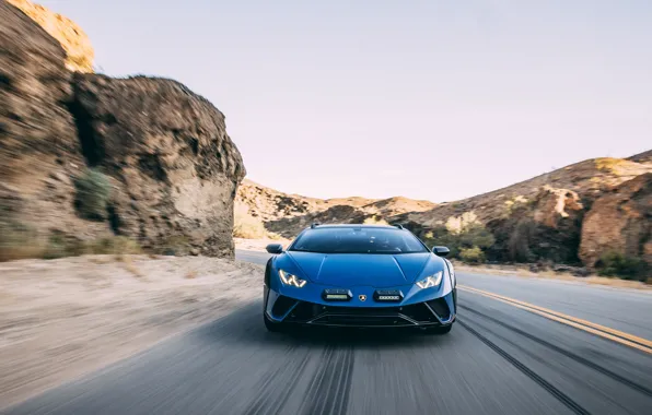 Lamborghini, front view, Huracan, Lamborghini Huracan Sterrato