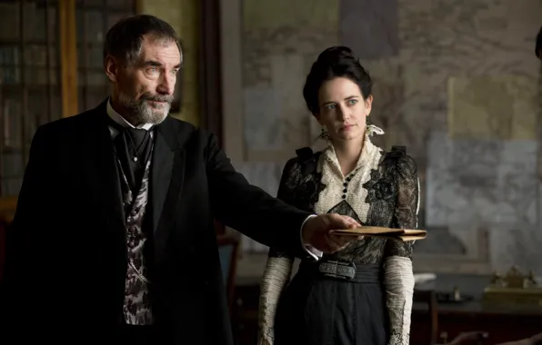 Письмо, комната, сериал, драма, ужасы, Ева Грин, Timothy Dalton, Eva Green