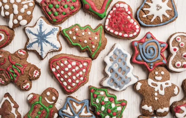 Печенье, Рождество, Christmas, выпечка, cookies, baking