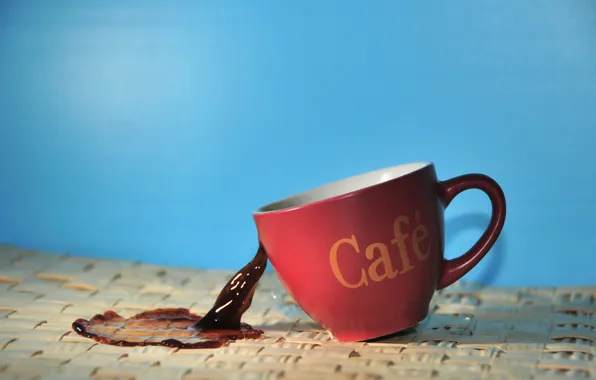 Oops, cup, coffee