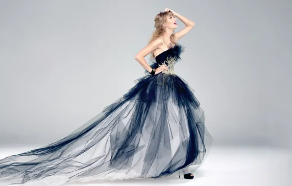 Фон, модель, платье, актриса, прическа, певица, Taylor Swift, журнал