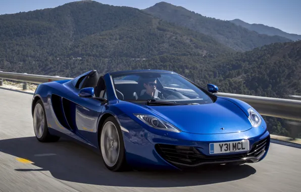 Картинка McLaren, суперкар, Spyder, спайдер, макларен, McLaren MP4-12C, мп4-12ц