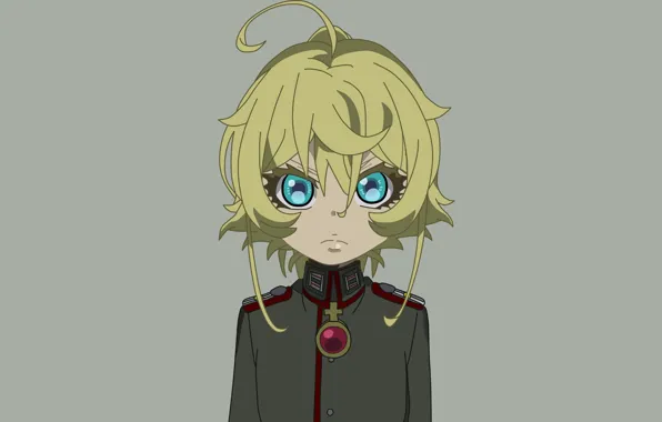 Girl, soldier, military, war, anime, blonde, asian, manga