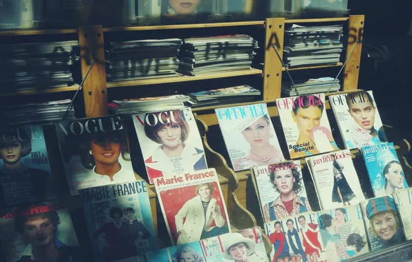 Vintage, girls, style, woman, Usa, Vogue, Fashion, Magazine