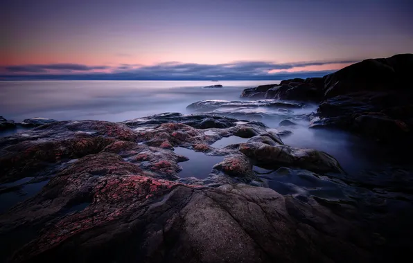 Море, пейзаж, берег