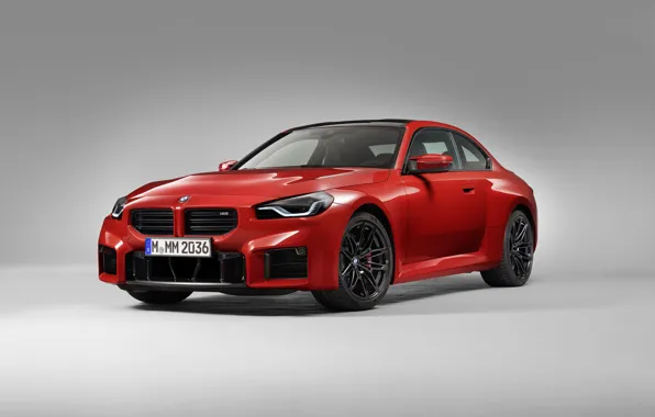 Red, M2, BMW M2, G87, 🤢