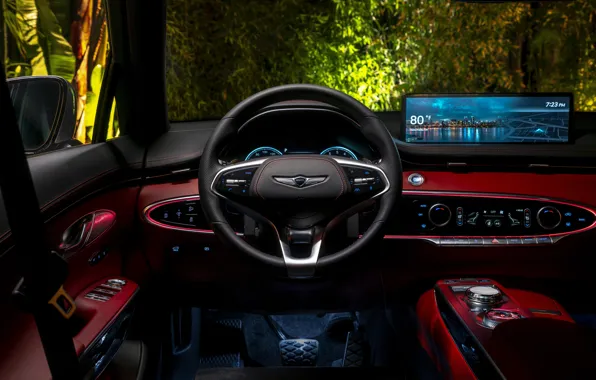 Интерьер, AWD, 2022, 3.5T, Genesis GV70