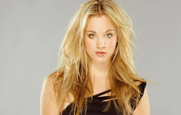 Глаза, взгляд, лицо, волосы, блондинка, Кейли Куоко, Kaley Cuoco, Теория Большого взрыва