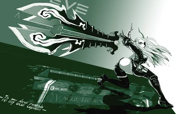 Lol, blade, League of legends, Irelia
