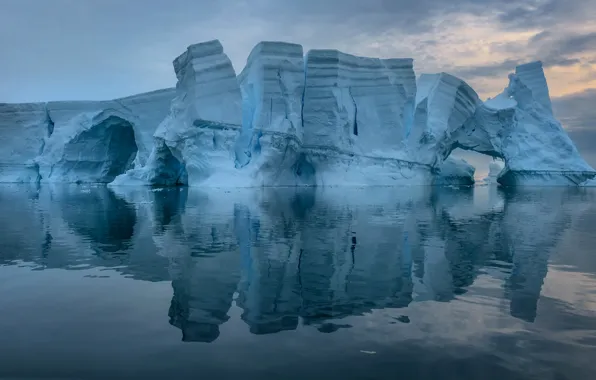 Море, север, ледники