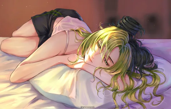Character, anime, beautiful, sweet, fan art, JoJo, anime girl, anime art