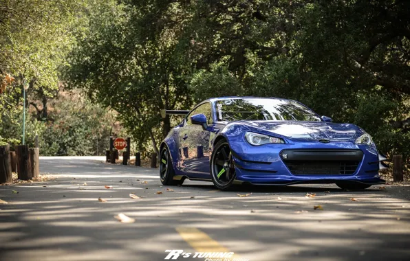 Картинка Subaru, blue, BRZ
