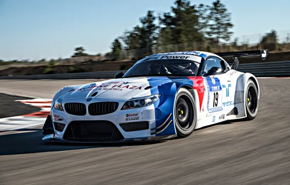 Картинка BMW, Race, Front, GT3, Day, DTM, Track